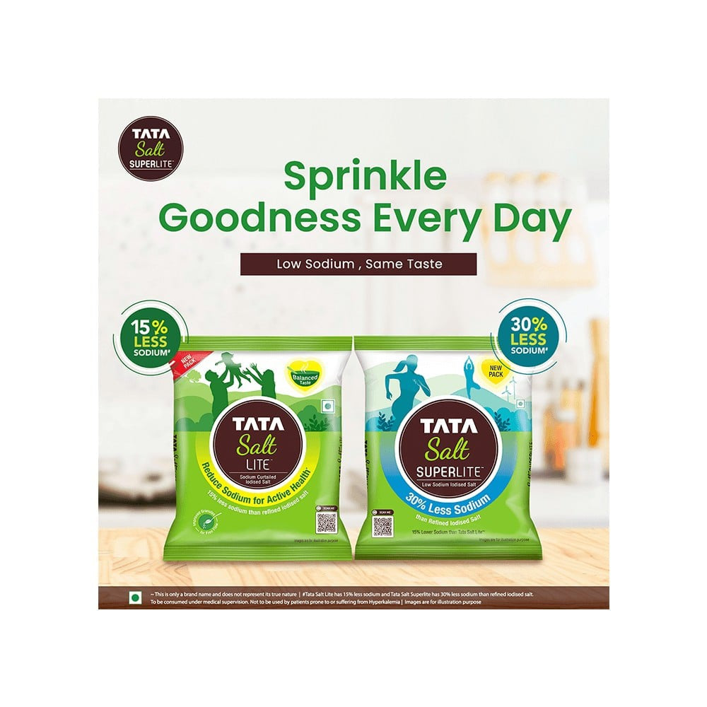 Tata Salt Superlite (30% Less Sodium) : 1 kg