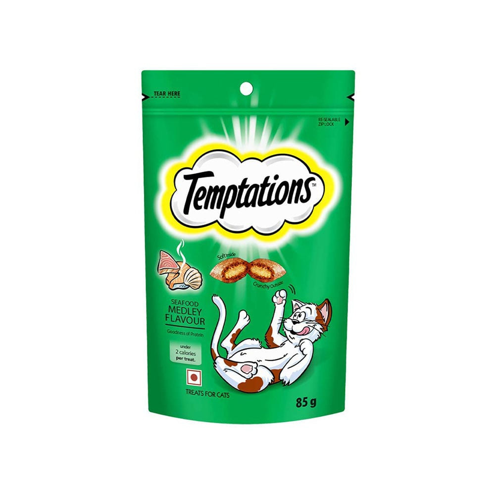 Temptations Cat Cat Treat (Seafood Medley) : 85 g