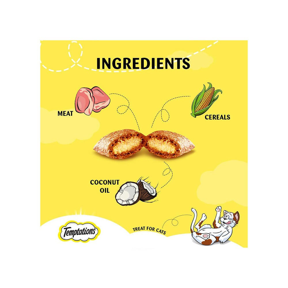 Temptations Cat Cat Treat (Seafood Medley) : 85 g