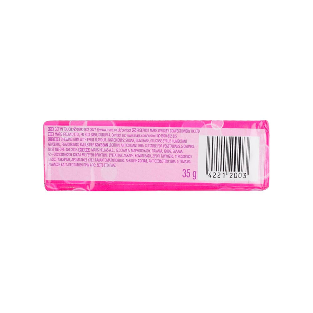Wrigley's Hubba Bubba Bubble Gum (Chunky and Bubbly - Original Flavour) : 35 g