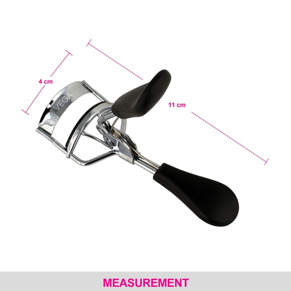 Vega Premium Eyelash Curler (Black, EC-02) : 1 unit