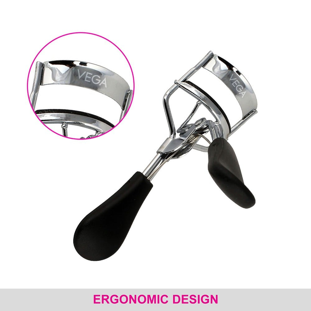 Vega Premium Eyelash Curler (Black, EC-02) : 1 unit