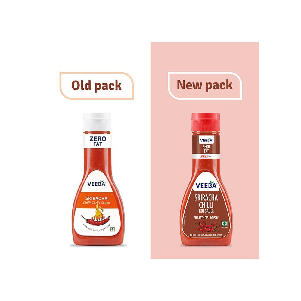 Veeba Sriracha Chilli Garlic Sauce : 320 g