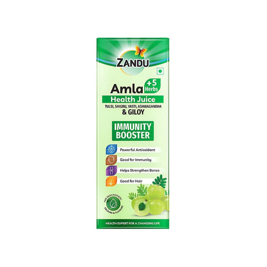 Zandu Amla + 5 Herbs Health Juice : 1 ltr