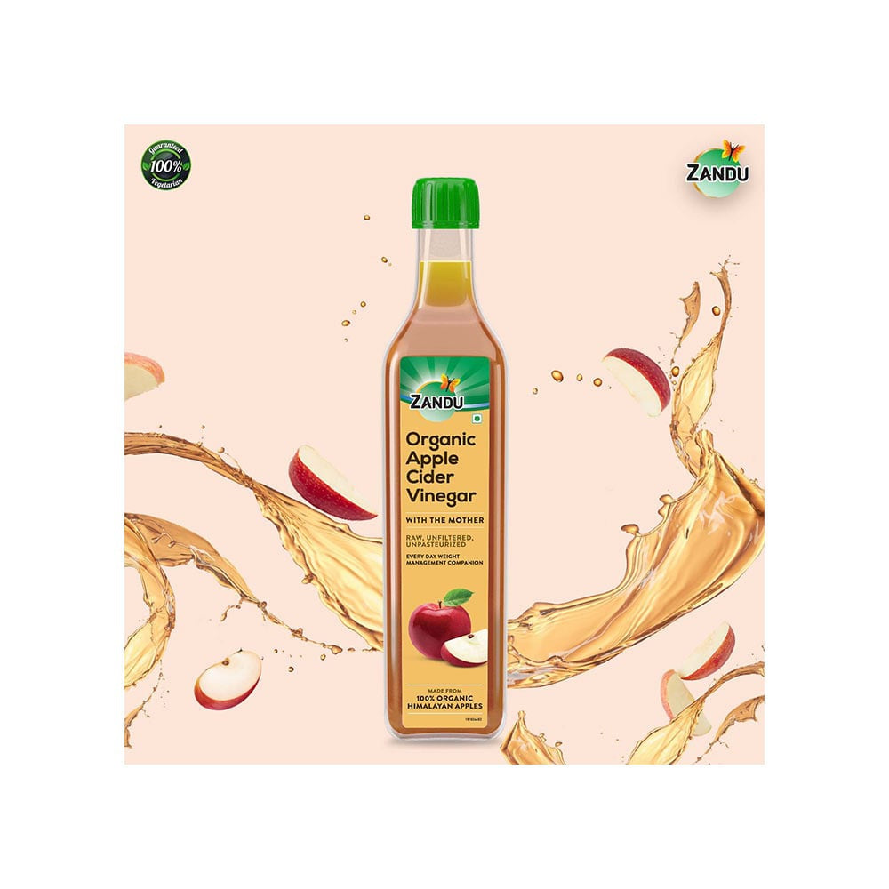 Zandu Organic Apple Cider Vinegar : 500 ml