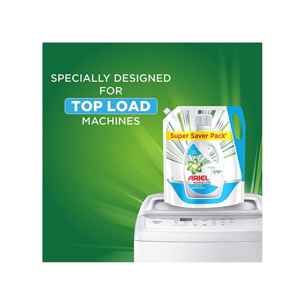 Ariel Top Load Liquid Detergent 2 ltr - Pack of 2 : 2 x 2 ltr