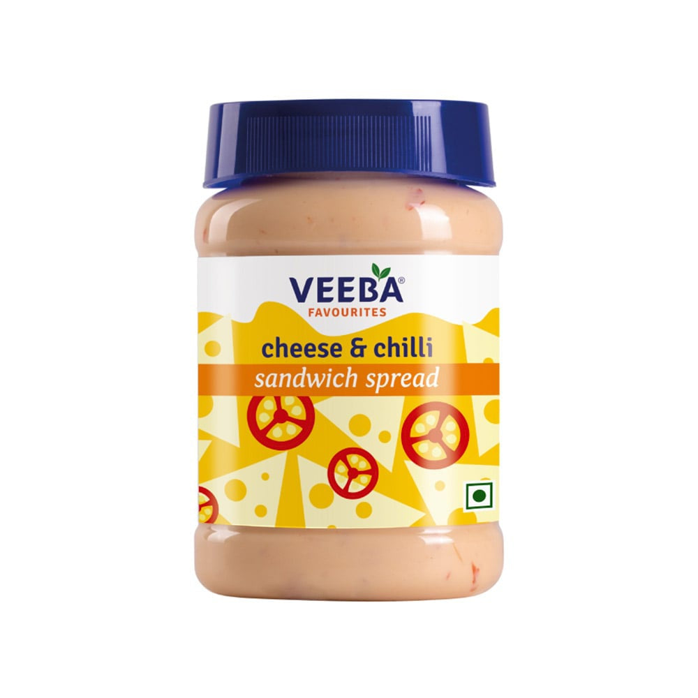 Veeba Cheese & Chilli Sandwich Spread - Pack of 2 : 2 x 250 g