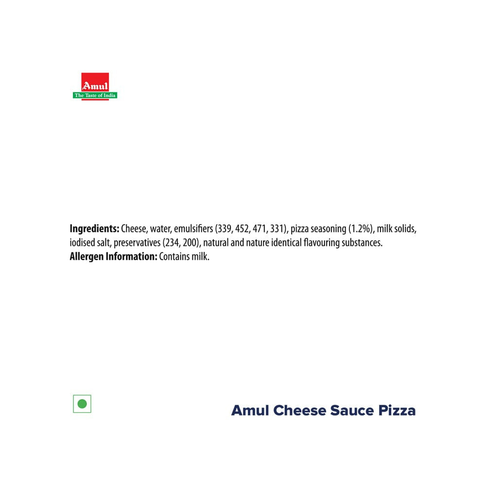 Amul Pizza Cheese Sauce - Pack of 2 : 2 x 200 g
