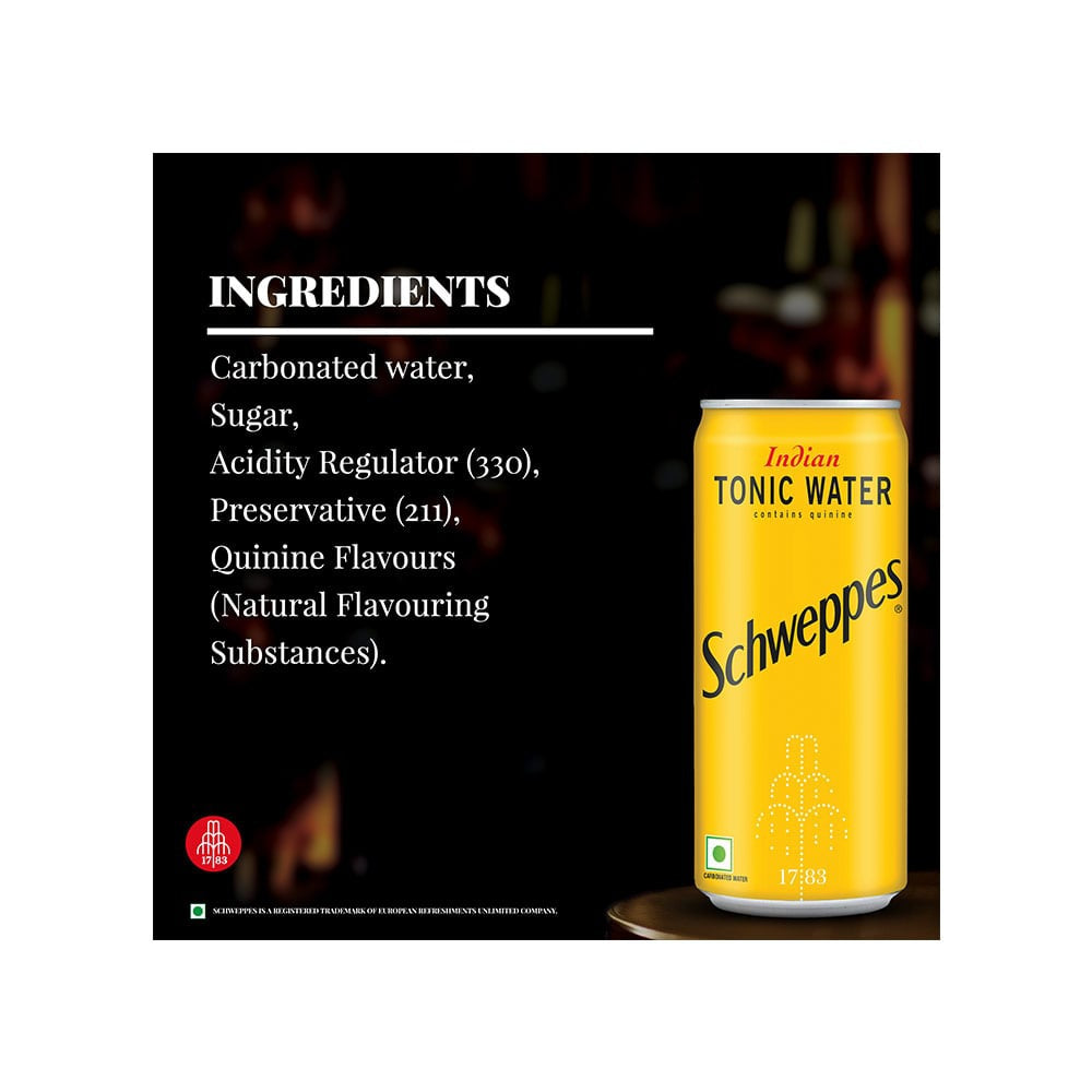 Schweppes Indian Tonic Water - Pack of 2 : 2 x 300 ml