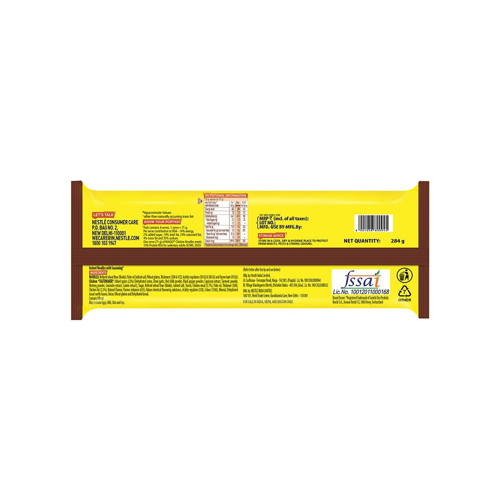 Maggi Chicken Instant Noodles - Pack of 2 : 2 x 284 g