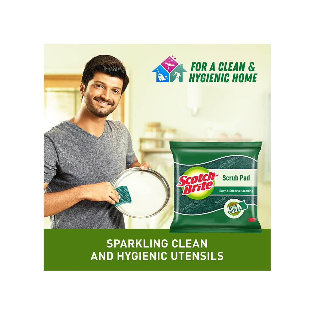 Scotch Brite Scrub Pad - Pack of 2 : 2 x 5 units