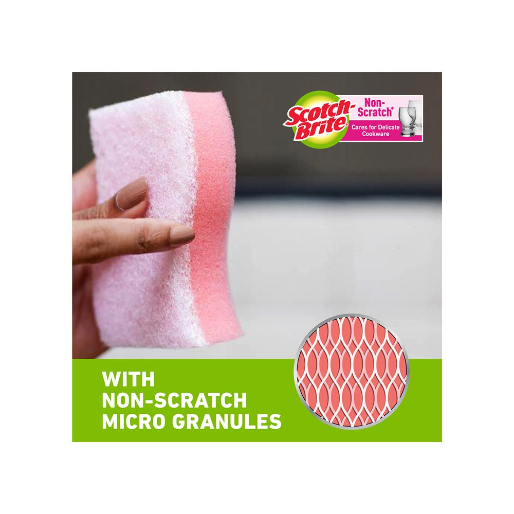 Scotch Brite Non Scratch Scrub Pad - Pack of 2 : 2 x 1 unit