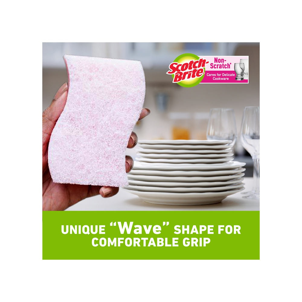 Scotch Brite Non Scratch Scrub Pad - Pack of 2 : 2 x 1 unit