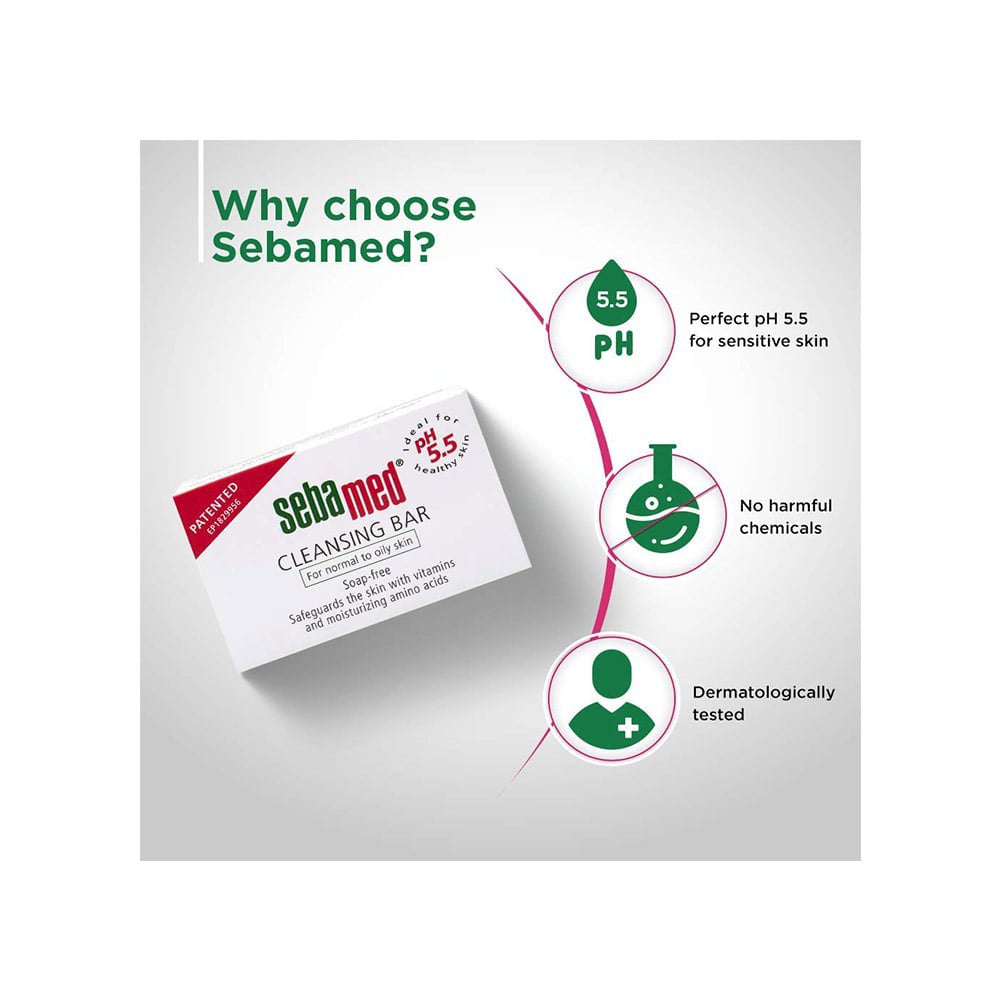 Sebamed Face Cleansing Bar (Sensitive Skin) : 100 g