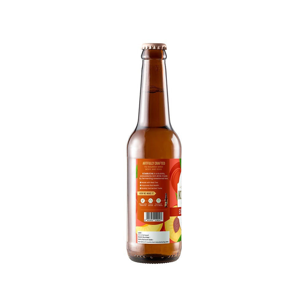 Toyo Kombucha Non-Alcoholic Sparkling Tea : 330 ml