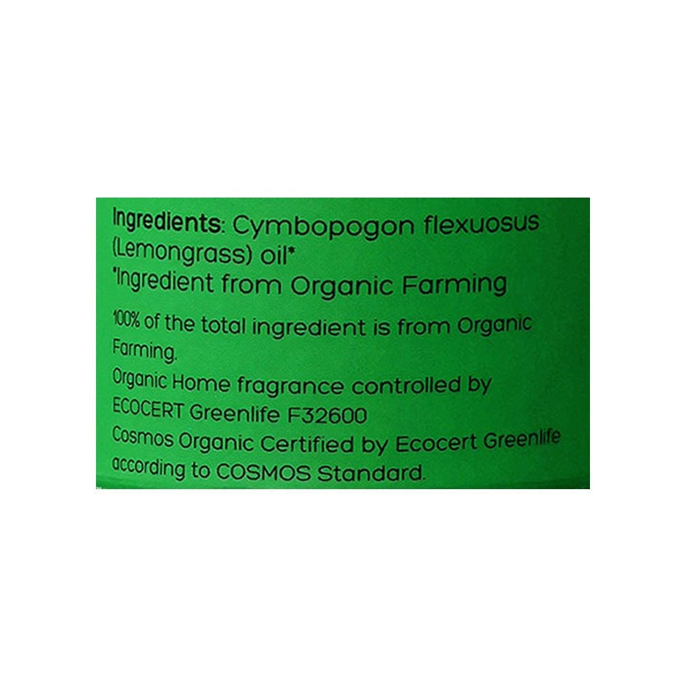 Phool Lemongrass Essential Oil - For Aromatherapy, Spa, and Home Diffuser : 10 ml