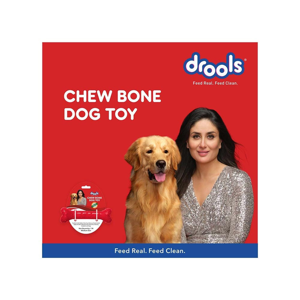 Drools Bone Chew Toy For Dog (Medium, 5 inches) : 1 piece