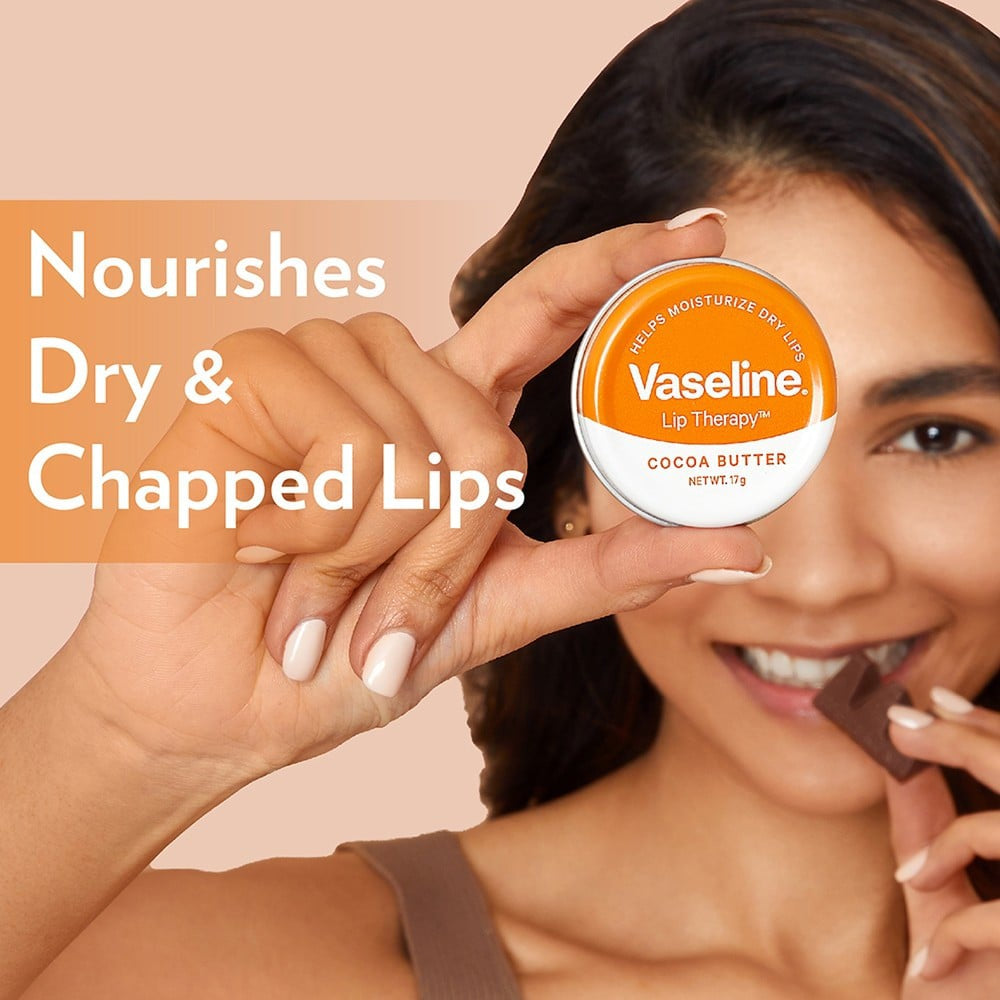Vaseline Lip Therapy Cocoa Butter Lip Balm : 17 g