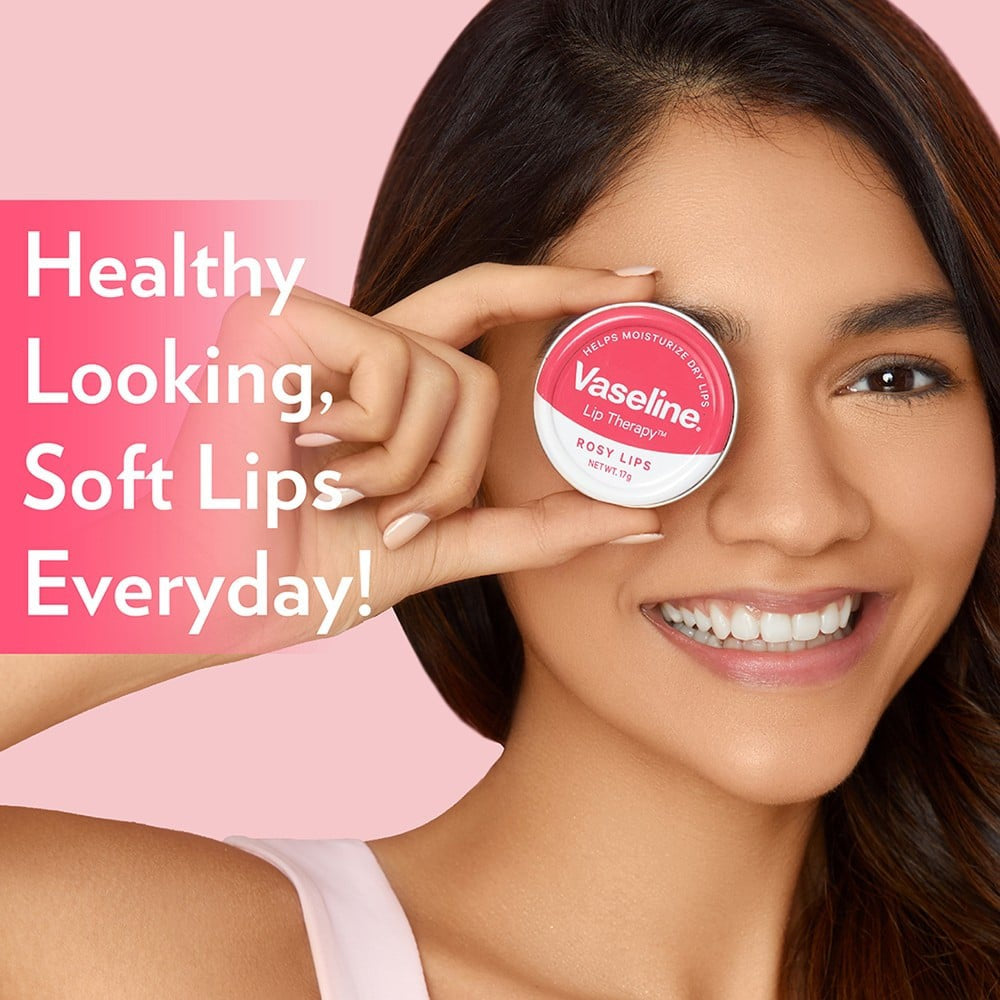 Vaseline Lip Therapy Rosy Lip Balm (Rose) : 17 g