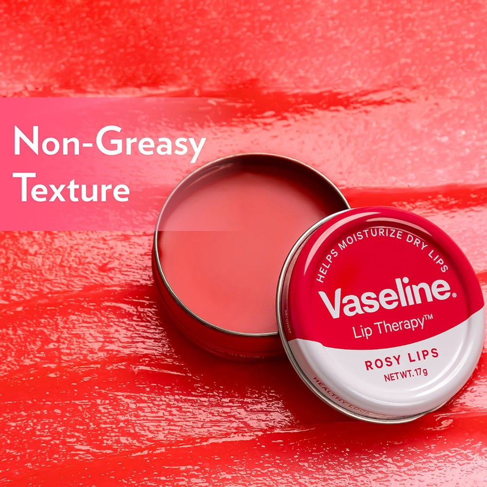 Vaseline Lip Therapy Rosy Lip Balm (Rose) : 17 g