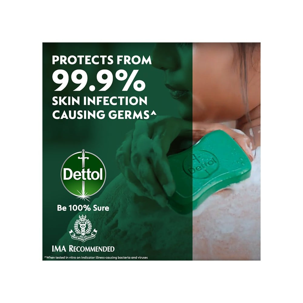 Dettol Neem Bathing Bar - Buy 3 Get 1 Free : 4 x 75 g