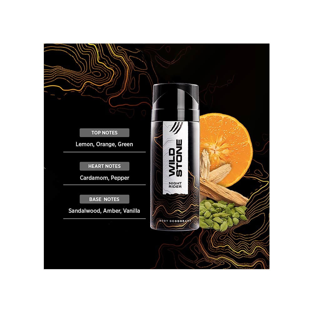 Wild Stone Night Rider Body Men's Deodorant : 150 ml