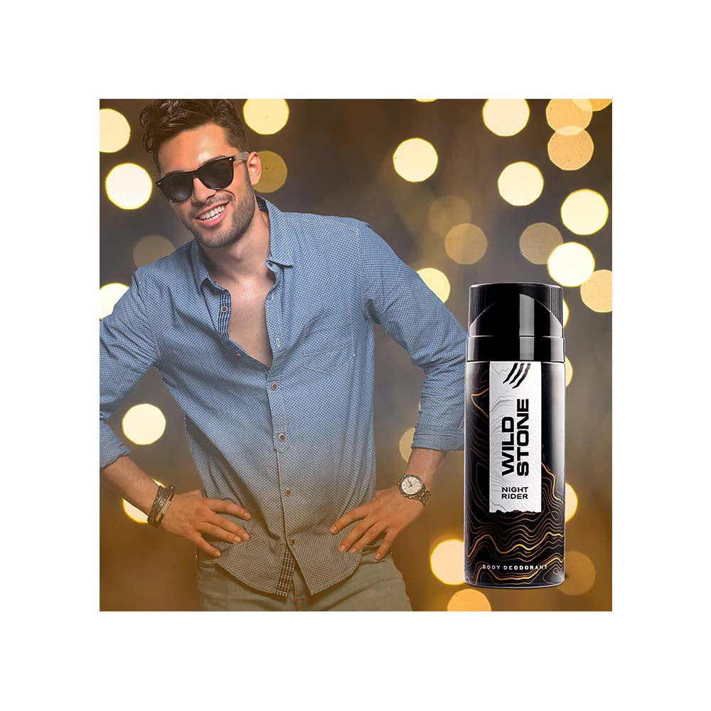 Wild Stone Night Rider Body Men's Deodorant : 150 ml