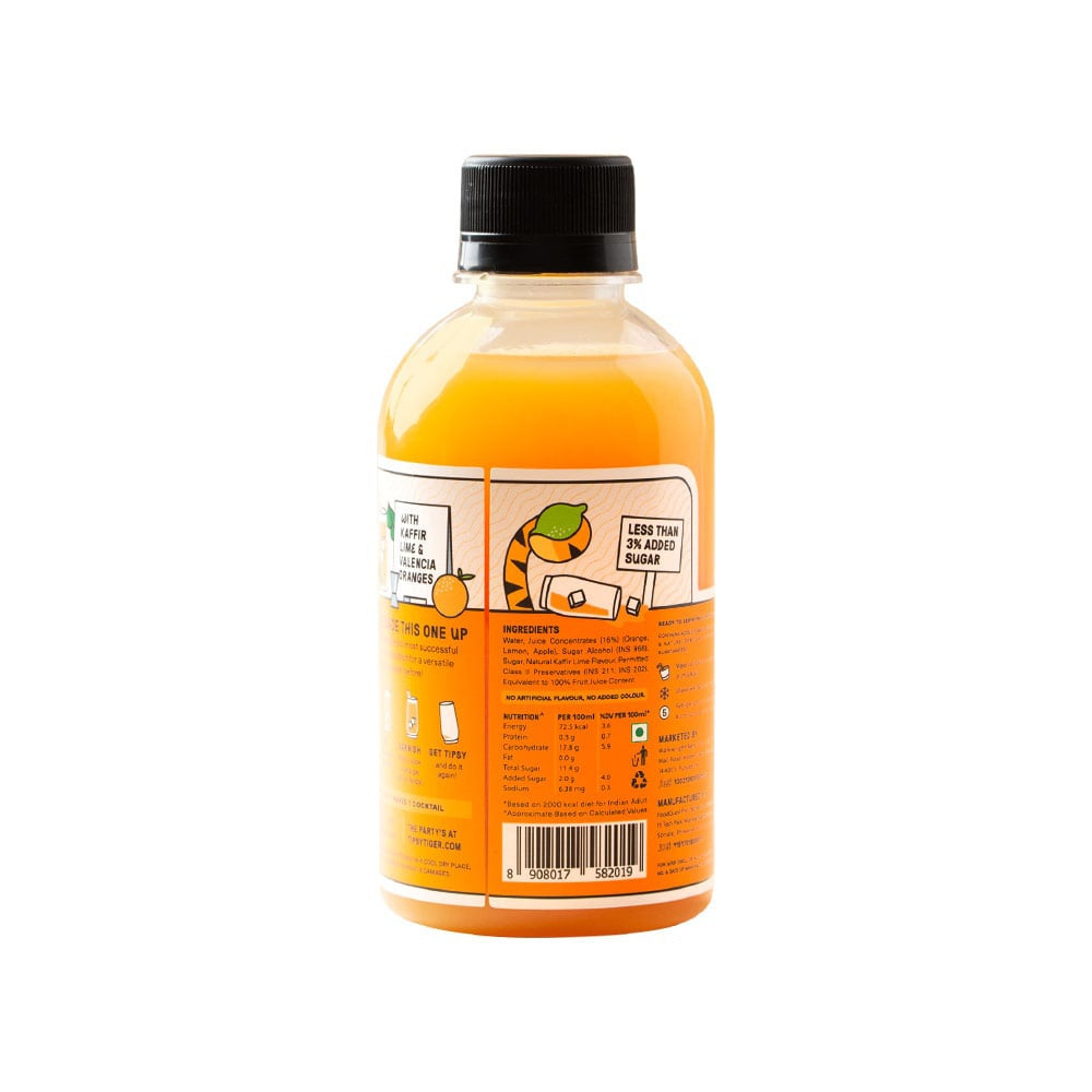 Tipsy Tiger Orange Mojito Mocktail Cocktail Mix : 250 ml