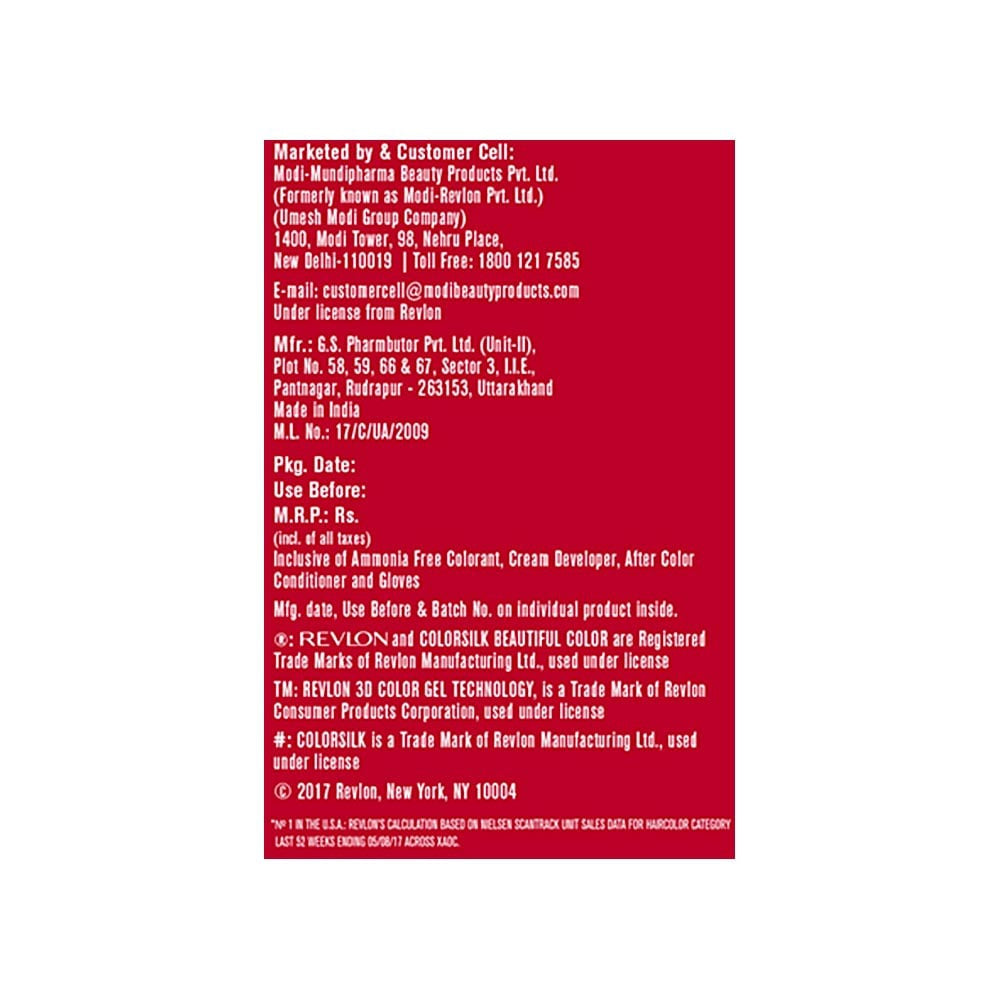 Revlon Colorsilk Hair Colour with Keratin (Light Golden Brown) : 1 pack