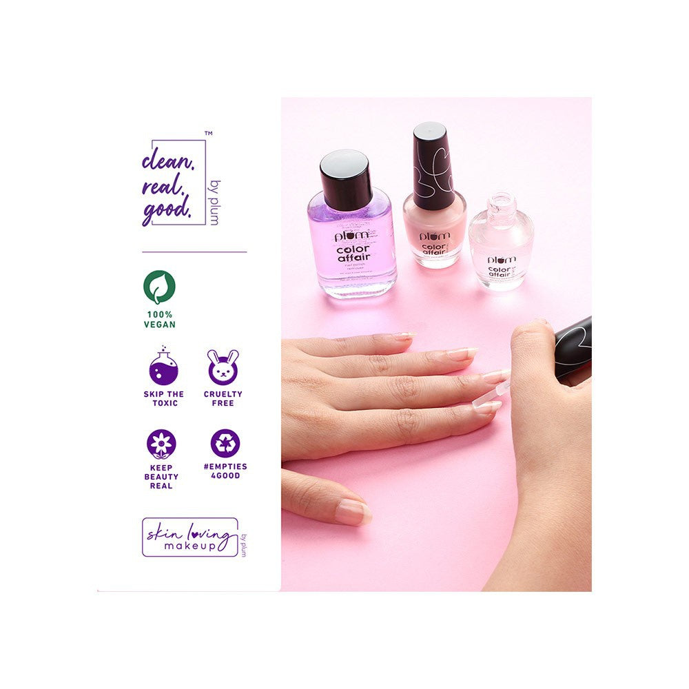Plum Color Affair Nail Paint Remover : 30 ml