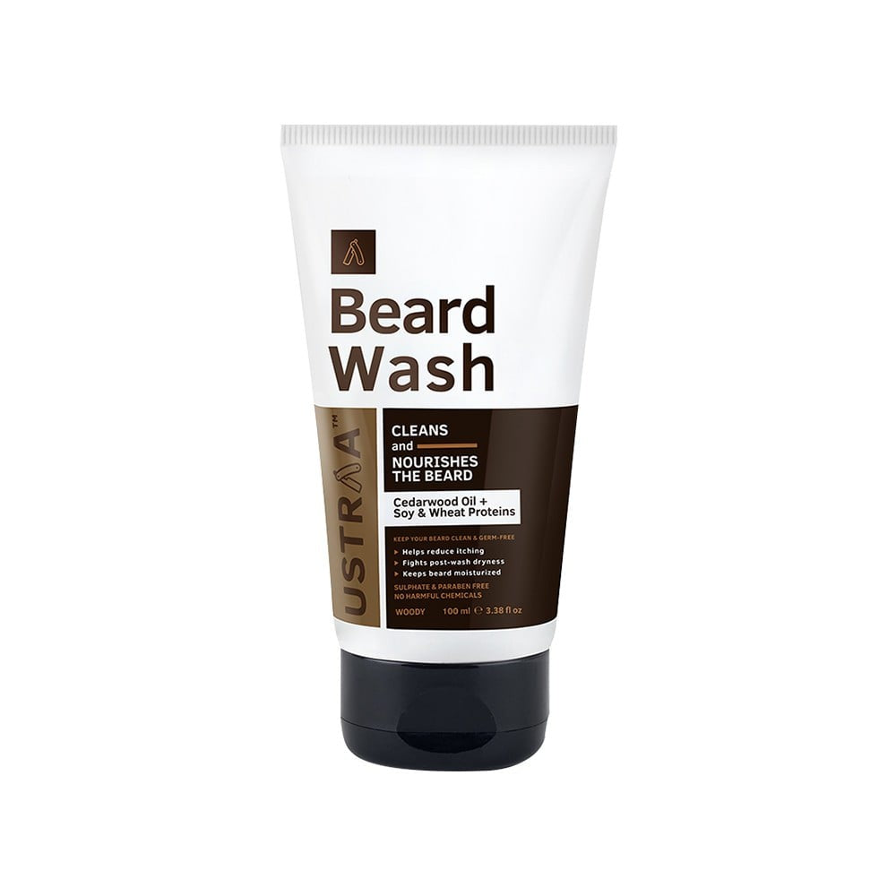 Ustraa Beard Wash (Woody) : 100 ml