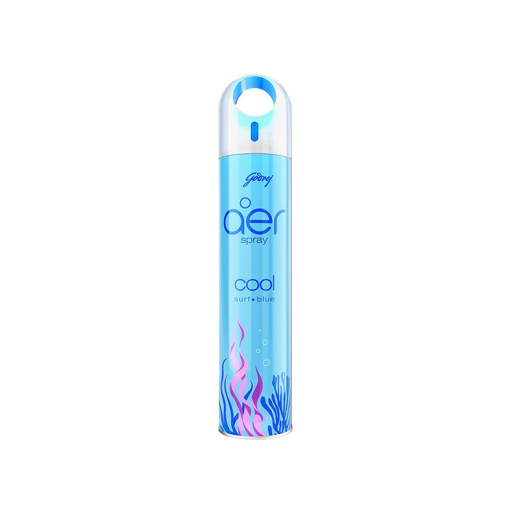 Godrej Aer Cool Surf Blue Room Freshener + Godrej Aer Morning Misty Meadows Air Freshener Combo : 220 ml + 220 ml