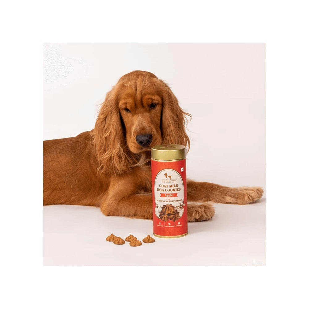HUFT Apple Goat Milk Premium Dog Cookies : 200 g