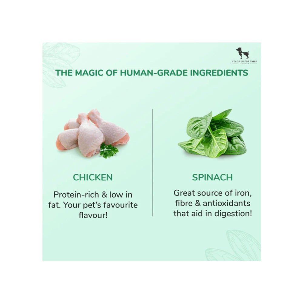 HUFT Sara's Chicken Jerky with Spinach : 70 g