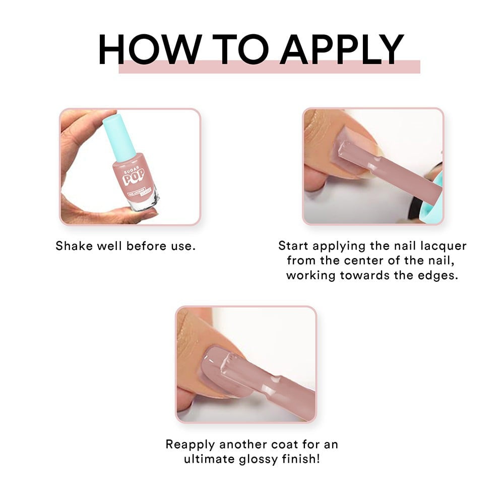 SUGAR POP Nail Paint (Silk Stockings 08) : 10 ml