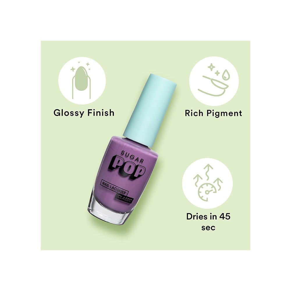 SUGAR POP Nail Paint (Lilac Rush 09) : 10 ml