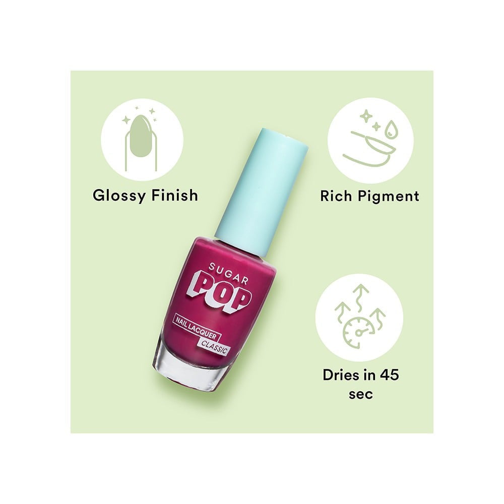 SUGAR POP Nail Paint (Call Me Hot 10) : 10 ml