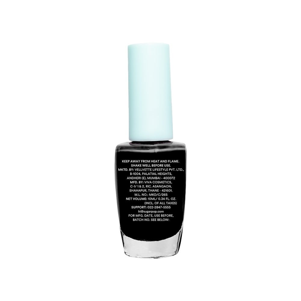 SUGAR POP Nail Paint (Black Berry 21) : 10 ml