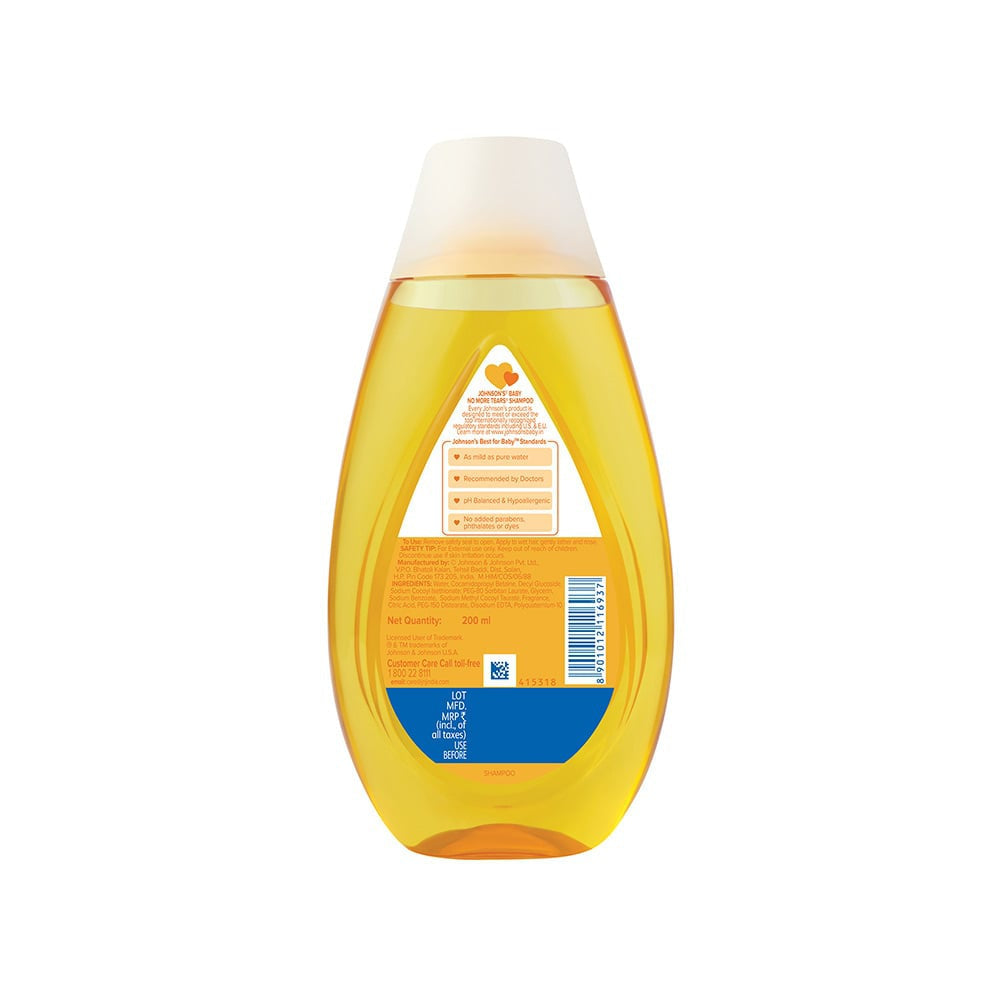 Johnson's No More Tears Baby Shampoo : 200 ml