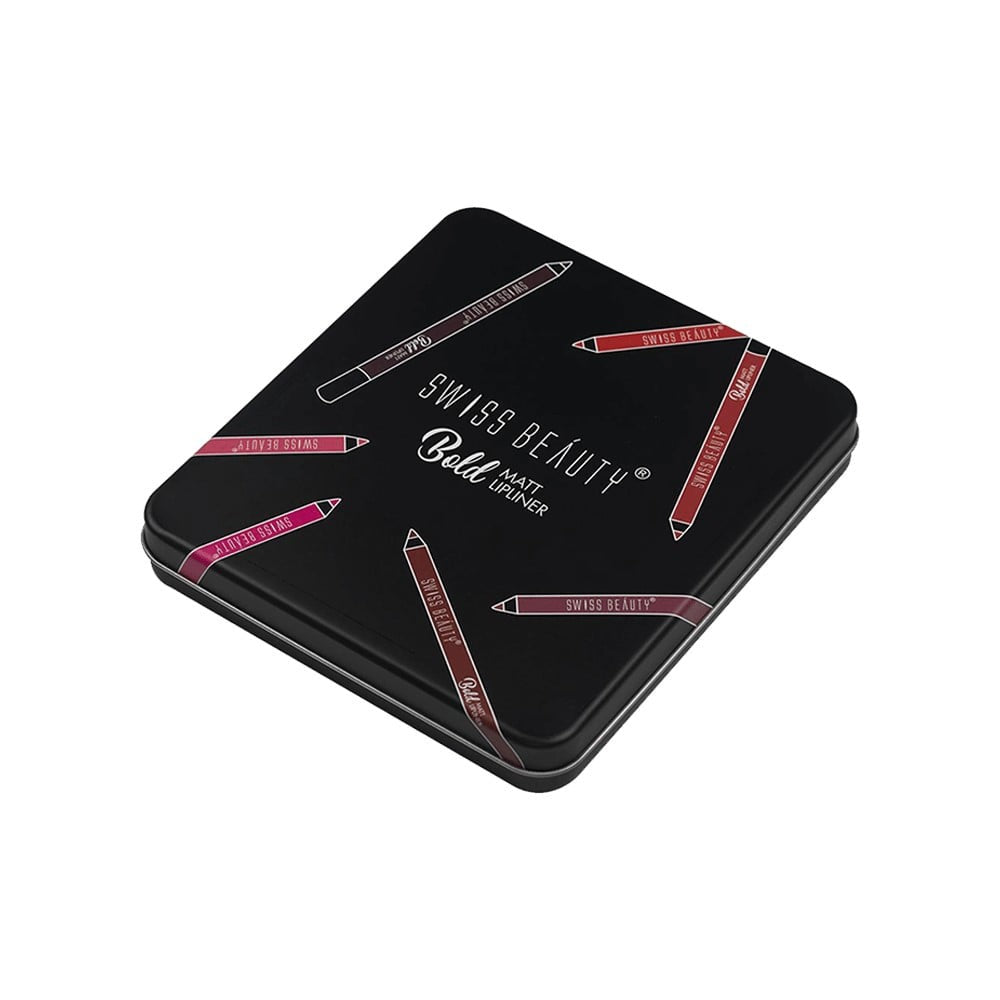 Swiss Beauty Bold Matt Lip Liner - Pack of 12 : 12 x 1.6 g
