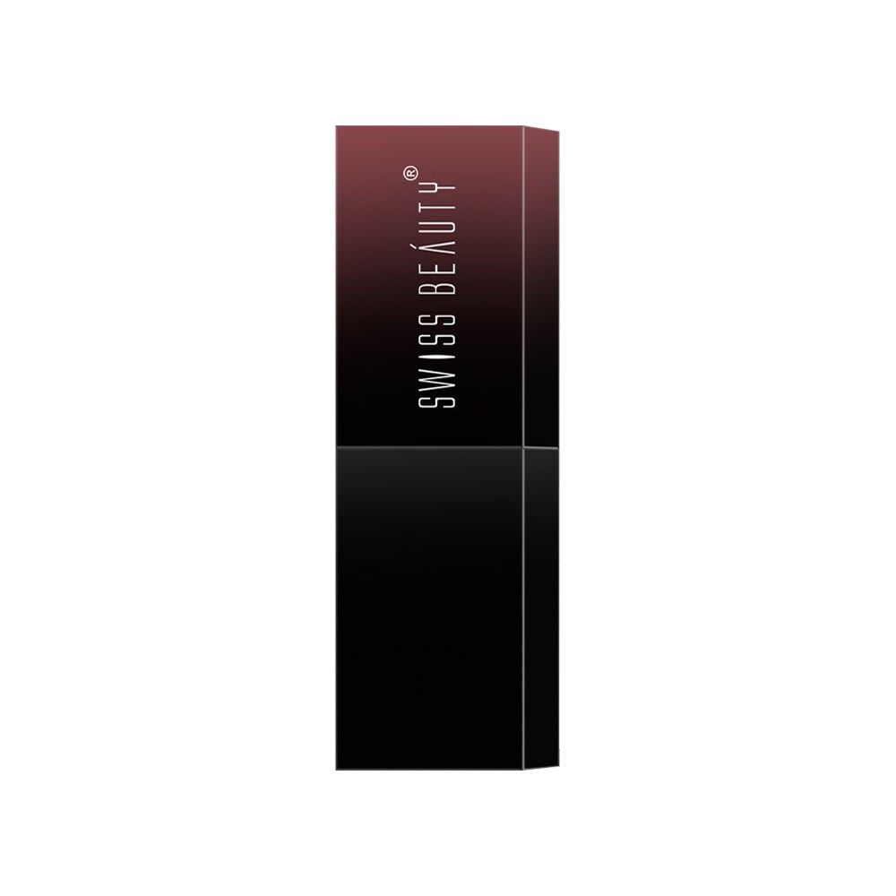 Swiss Beauty HD Matte Lipstick (Brandy Harrington) : 3.5 g