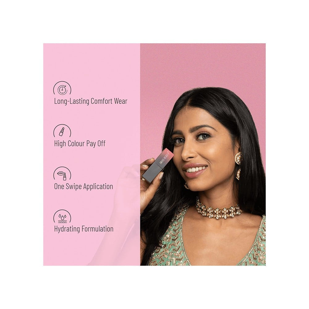 Swiss Beauty HD Matte Lipstick (Brandy Harrington) : 3.5 g