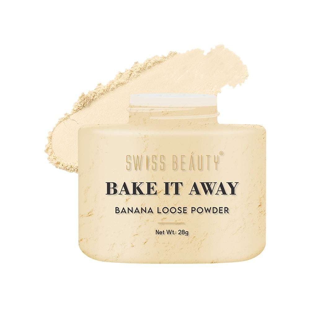 Swiss Beauty Bake It Away Banana Loose Face Powder (Banana) : 28 g