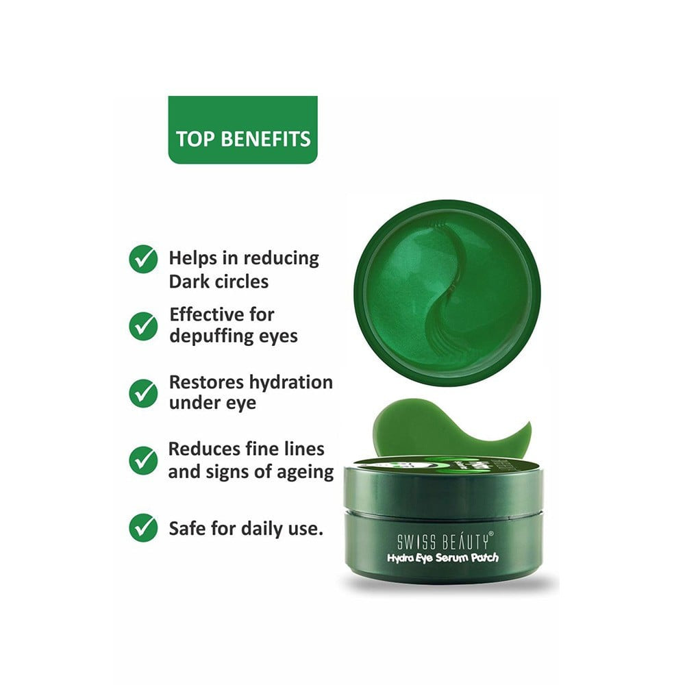 Swiss Beauty Hydra Under Eye Patches (Aloevera) : 60 pcs