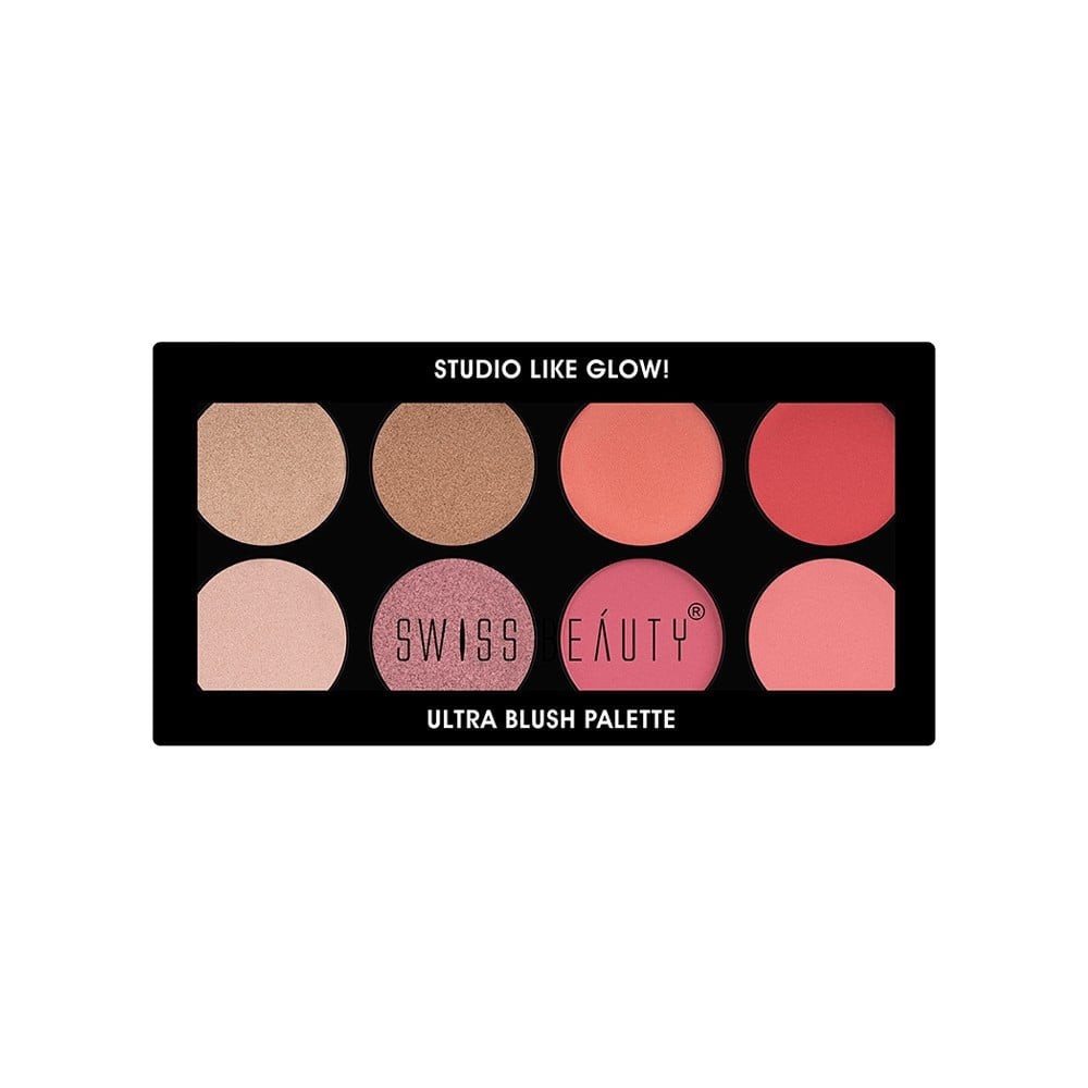 Swiss Beauty Ultra Blush Palette Palette (Shade 01) : 16 g