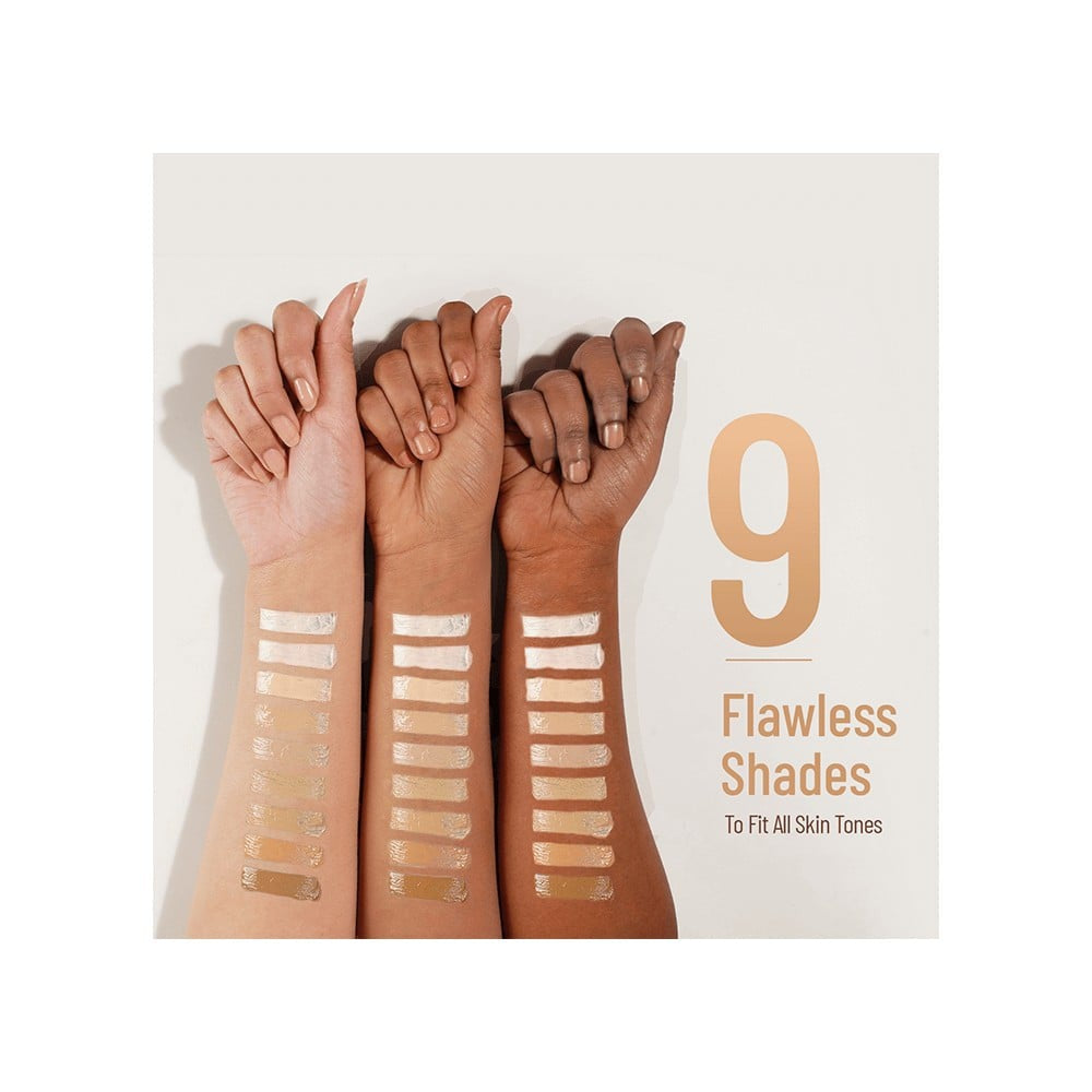 Swiss Beauty High Coverage Waterproof Base Foundation (Natural Nude) : 55 g