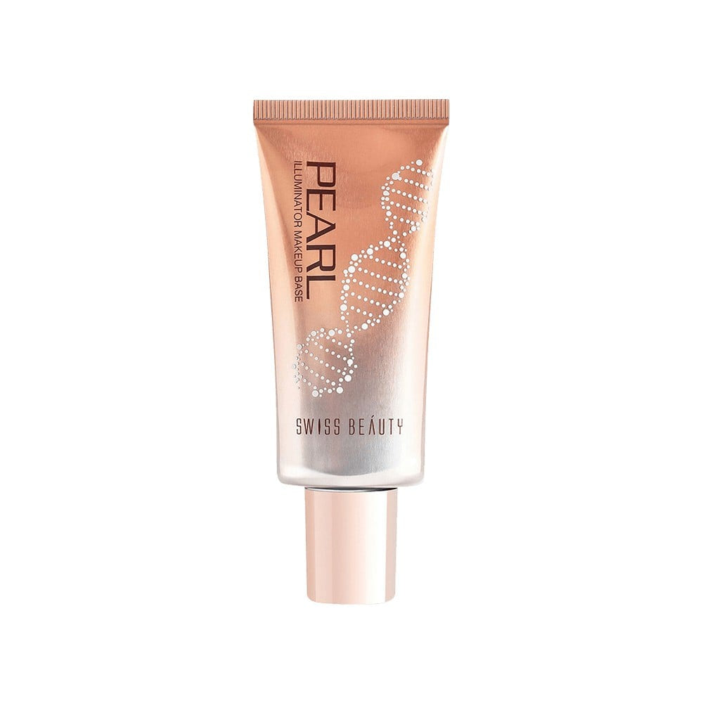 Swiss Beauty Pearl Illuminator Makeup Base (Silver Pink) : 35 g