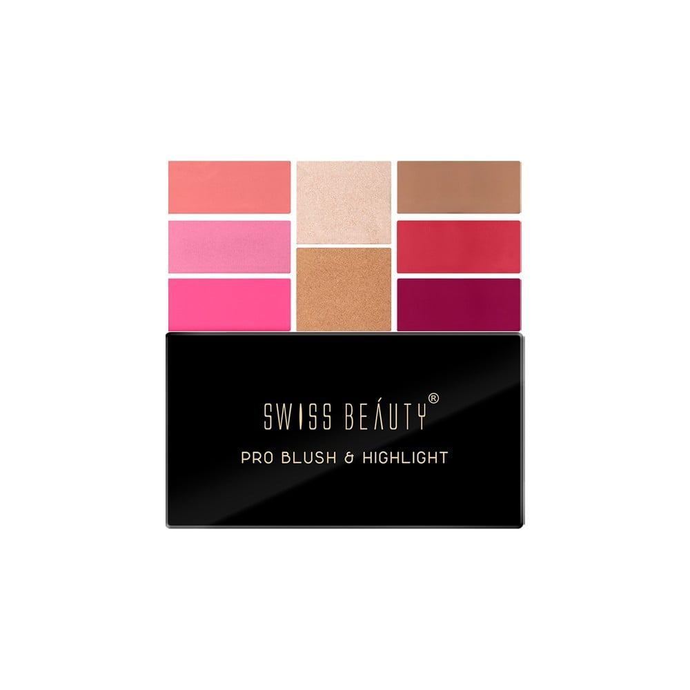 Swiss Beauty Pro Blush & Highlighter (Shade-04) : 18 g