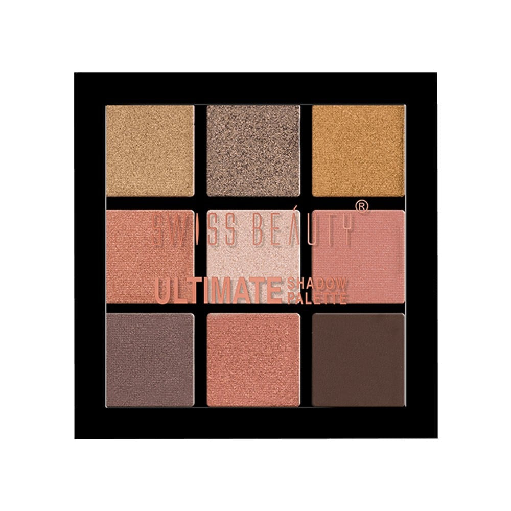 Swiss Beauty Ultimate Eye Shadow Palette (Shade-3) : 6 g
