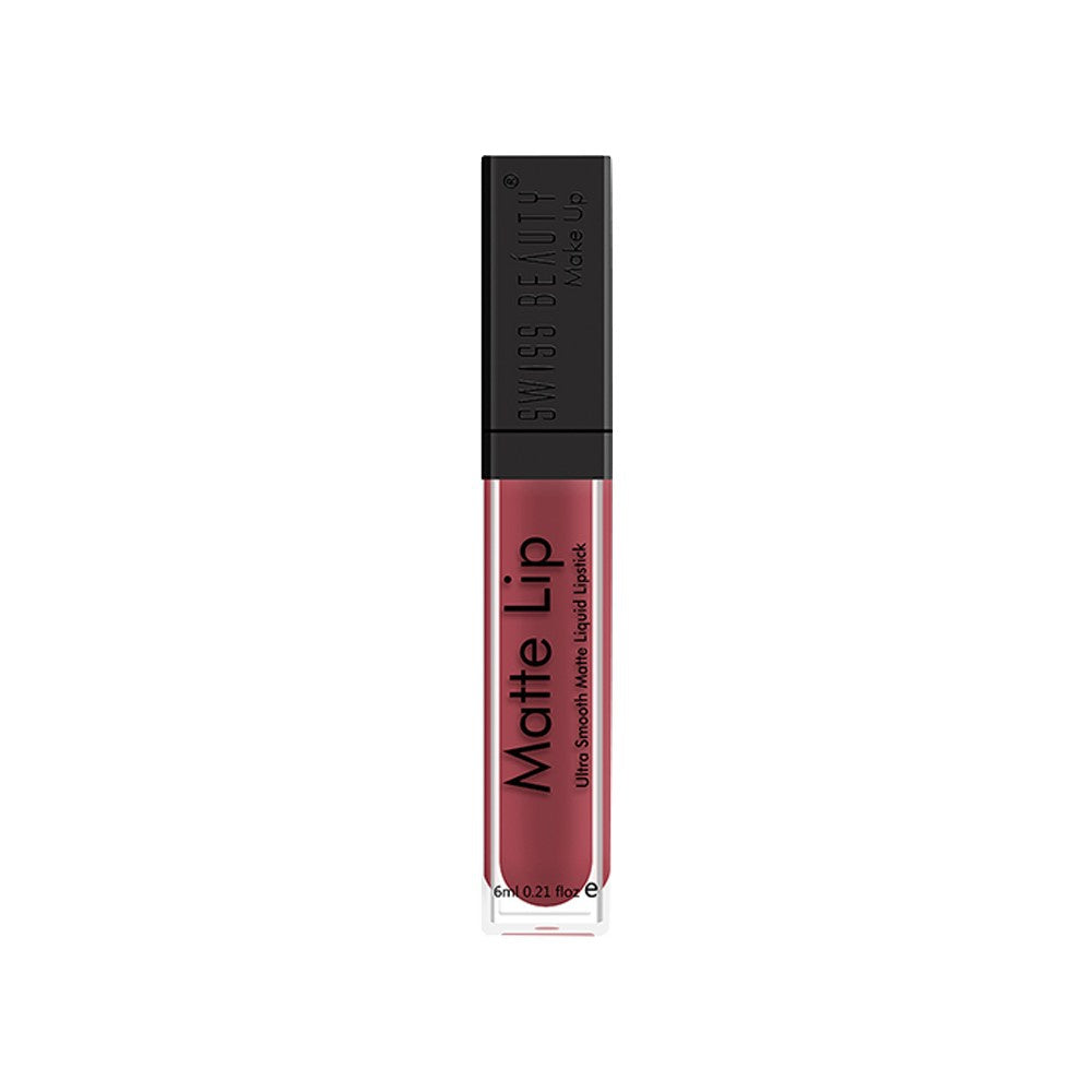 Swiss Beauty Ultra Smooth Matte Liquid Lipstick (Cookie) : 6 ml